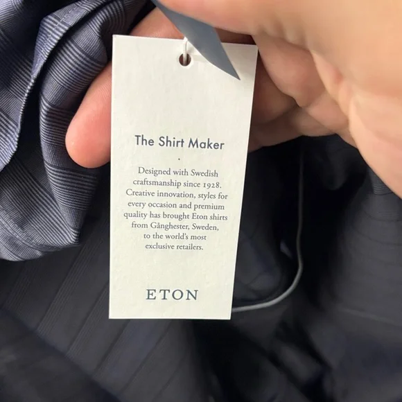 Eton Men's Classic Purple Dress Shirt